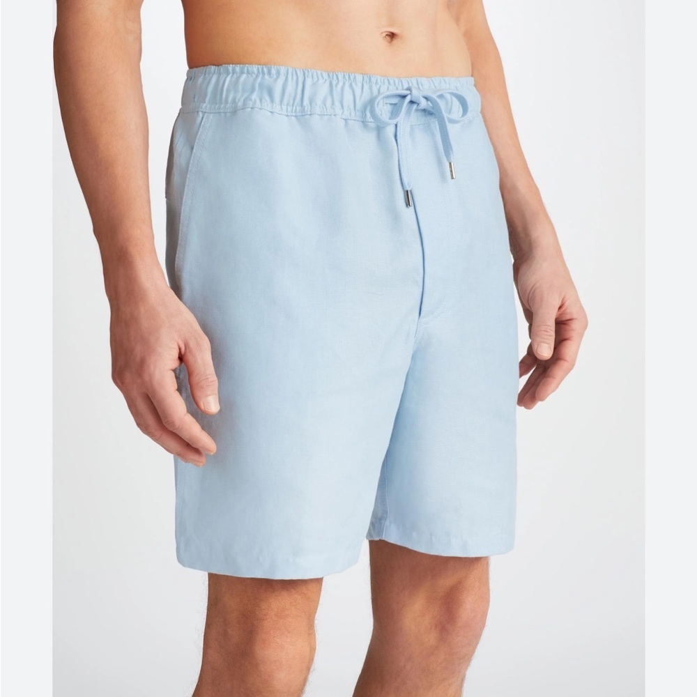 Abercrombie & Fitch Light Blue Men's Swim Board Shorts